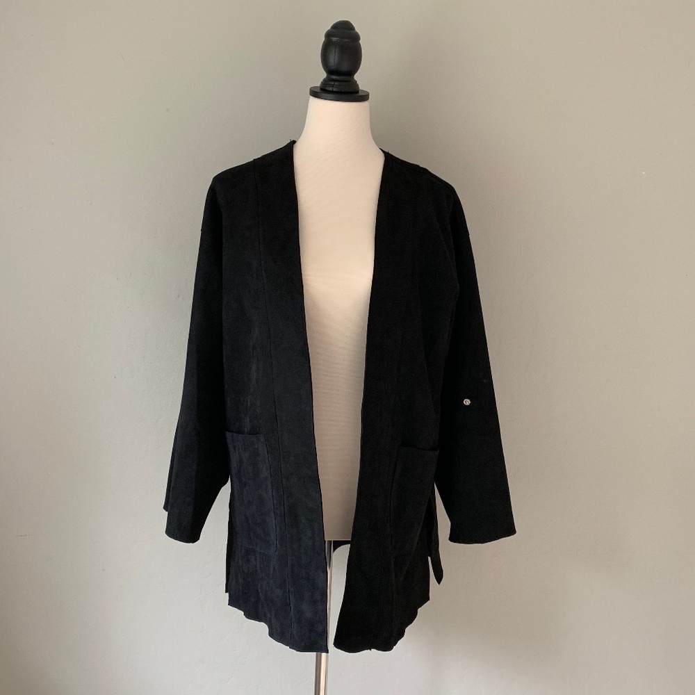 Mustard Seed Kimono Jacket w/ Button Sleeve NWT